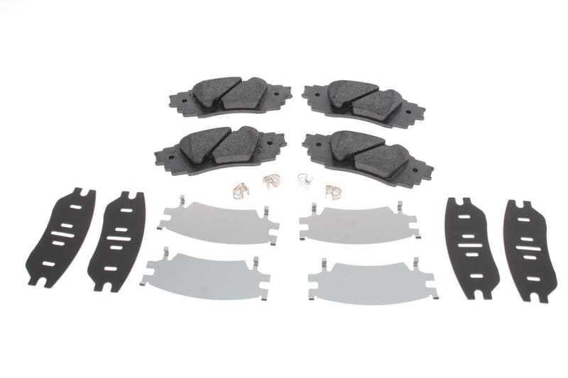 Колодки гальмівні (задні) Toyota C-HR 16--/Rav4 18-/Lexus RX 15- (Akebono) ZIMMERMANN
