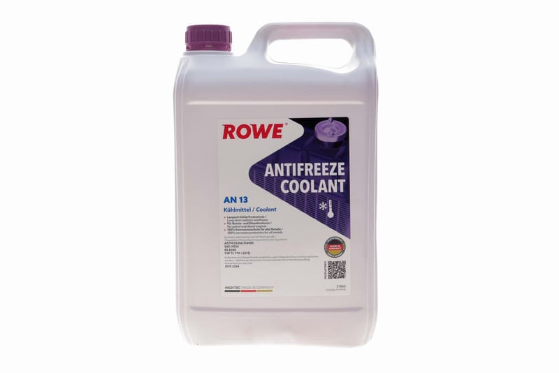 Антифриз (фіолетовий) G13 (5L) HIGHTEC ANTIFREEZE COOLANT AN 13 (концентрат) ROWE