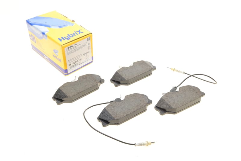 Колодки гальмівні (передні) Renault Laguna I 93-01/Megane I 96-03/Safrane 92-00 (з датчиком) METELLI
