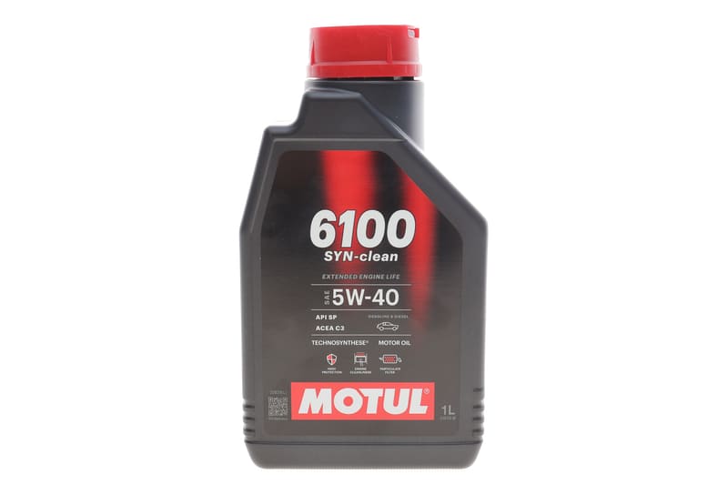 Масло 5W40 6100 Syn-clean (1L) ( ACEA C3/API PERFORMANCE SP) (113114) MOTUL