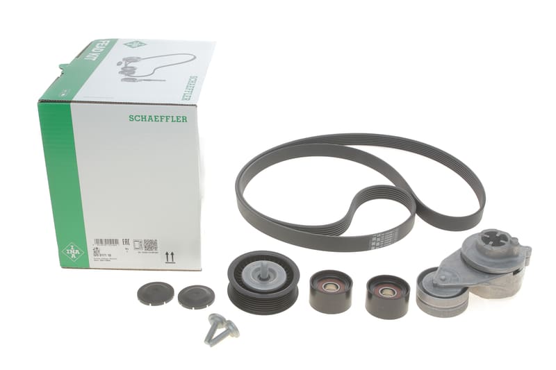 Комплект ремня генератора MB E-class (W212/W213) 11-18 OM642 (7PK2005) INA