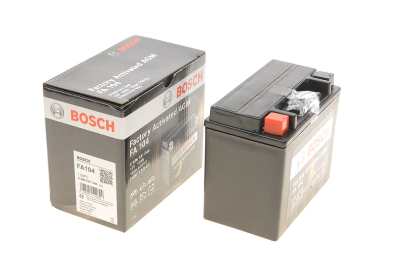 Аккумуляторная батарея 10Ah/150A (150x87x130/+L/B0) (AGM) Factory Activated AGM BOSCH