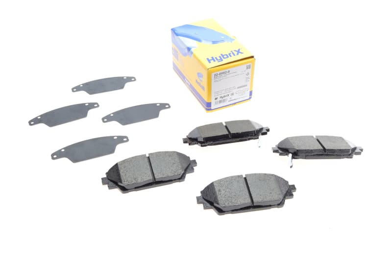Колодки тормозные (передние) Mazda 3 13-/CX-3 15- METELLI