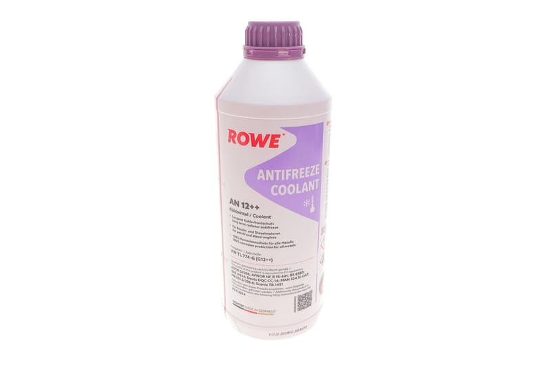 Антифриз (фіолетовий) G12++ (1.5L) HIGHTEC ANTIFREEZE COOLANT AN 12++ (концентрат) ROWE