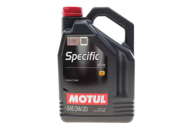 Масло 0W20 Specific 2010 (5L) (ACEA C5) PSA B71 2010 (112791) MOTUL