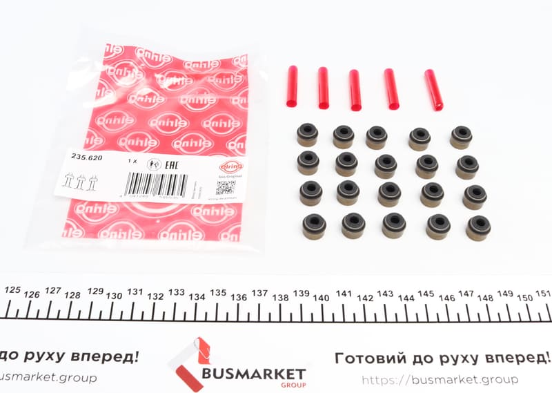Сальник клапана (впуск/випуск) VW Passat 96-05 (к-кт 20шт) ELRING