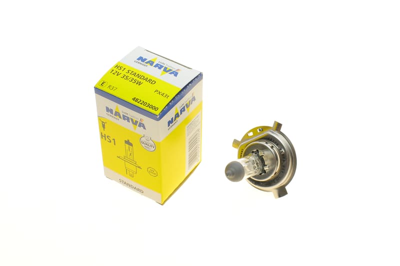 Автолампа HS1 12V 35/35W PX43t (Moto) NARVA