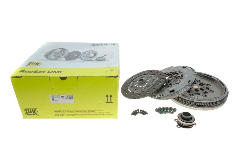 Демпфер + комплект зчеплення Audi A3/VW Passat 2.0FSI 03-10 LuK