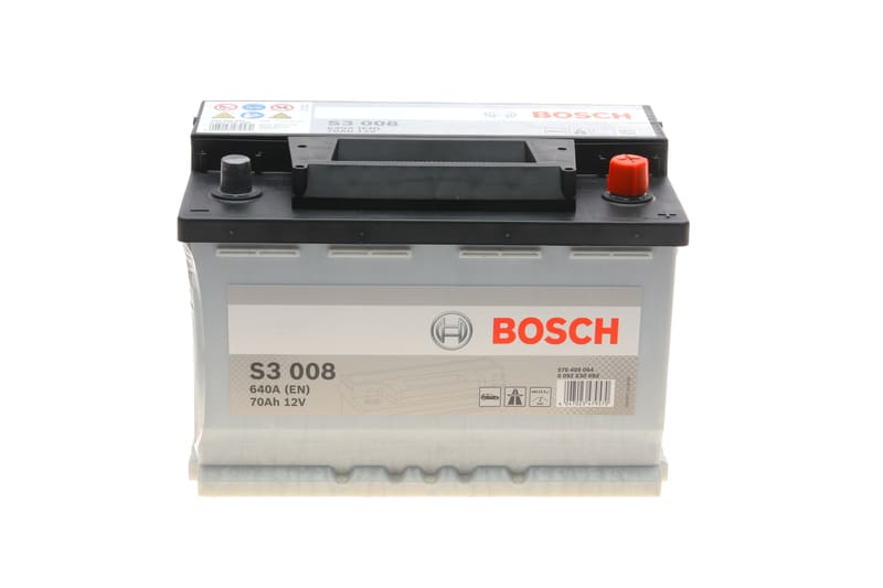 Аккумуляторная батарея 70Ah/640A (278x175x190/+R/B13) BOSCH