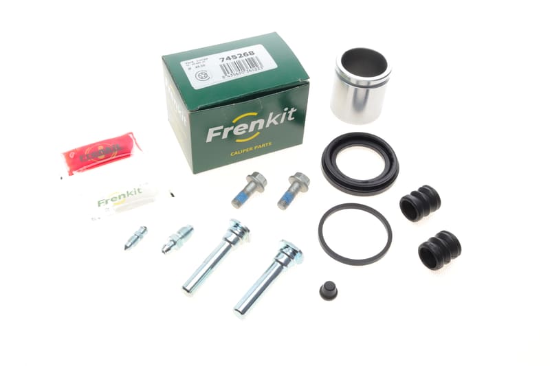 Ремкомплект суппорта (заднего) Land Rover Discovery 98-04 (d=45mm) (+поршень/направляющая) (Trw) FRENKIT