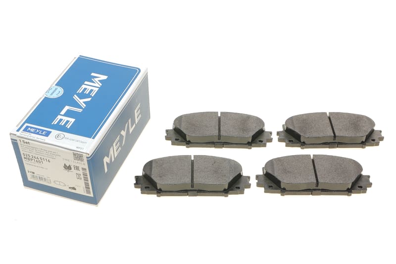 Колодки гальмівні (передні) Toyota Prius 08-/Corolla 12-/Lexus CT 10- (Akebono) MEYLE