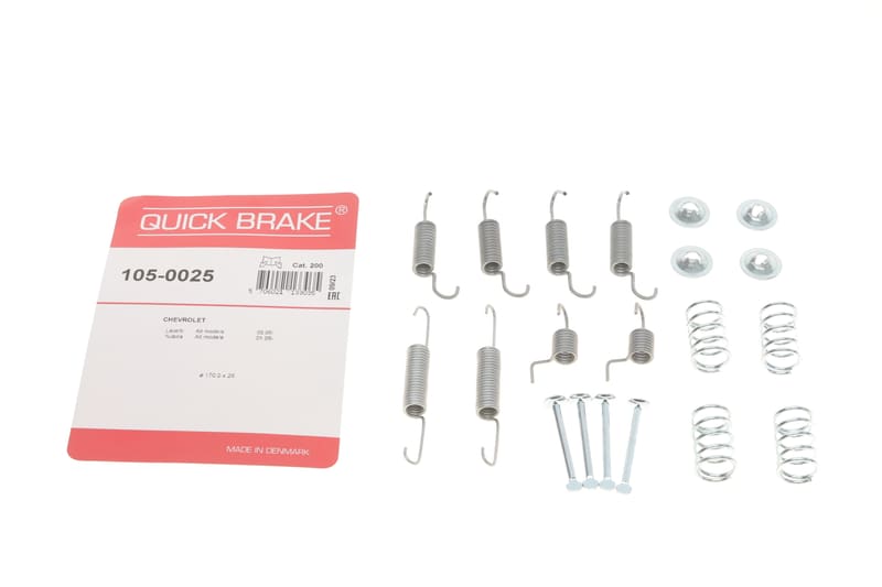 Комплект пружинок колодок ручника Chevrolet Lacetti/Nubira 1.4-2.0D 05- (Sumitomo) QUICK BRAKE