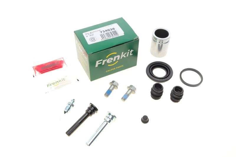 Ремкомплект суппорта (заднего) Hyundai Sonata 98-04 (d=34mm) (Mando) (+поршень/направляющая) FRENKIT