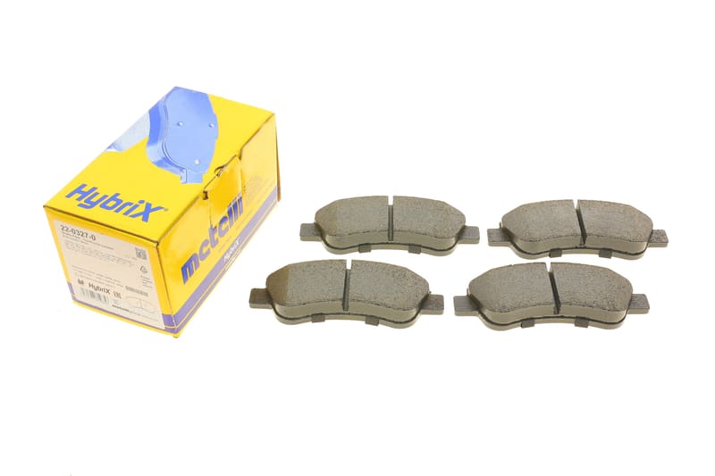 Колодки гальмівні (передні) Citroen C2/C4 04-/C3 09-/Berlingo/Peugeot 206/307 96-/207 06-/208 12- METELLI