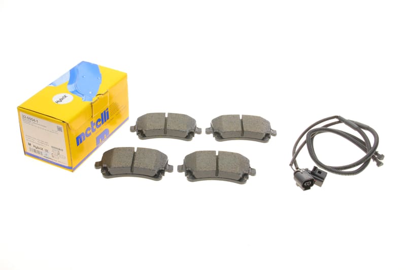 Колодки гальмівні (задні) VW Phaeton 02-16 (з датчиком) METELLI