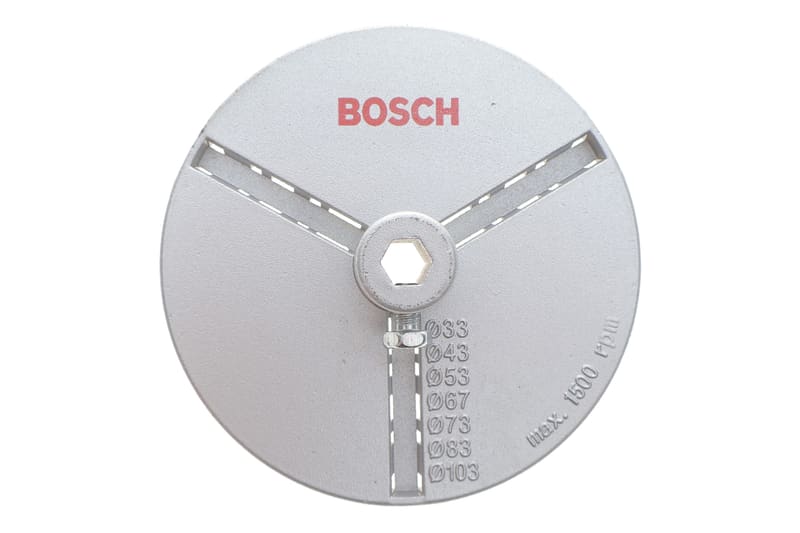 Фланець опорний для коронок (33-103mm) BOSCH