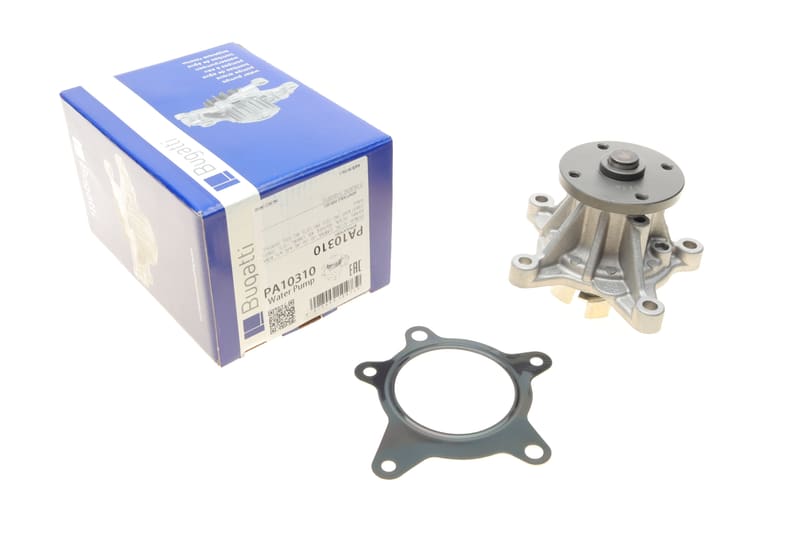 Помпа воды Hyundai Accent/Elantra/i20/i30/i40/Tucson/Kia Ceed/Sportage/Rio 1.4/1.6 10- (R/B)(6 лоп) BUGATTI