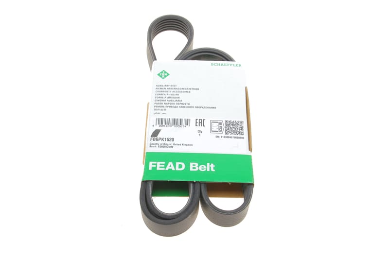 Ремень генератора Ford Focus 1.8 TDCi 05-12/Skoda Octavia 1.4 i 99-01 (6PK1520) INA