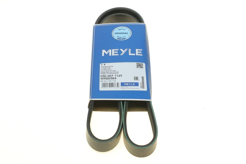 Ремінь генератора Renault Megane/Scenic 1.9dCi/2.0 03-/Nissan Juke 1.6 10- (7PK1125) MEYLE