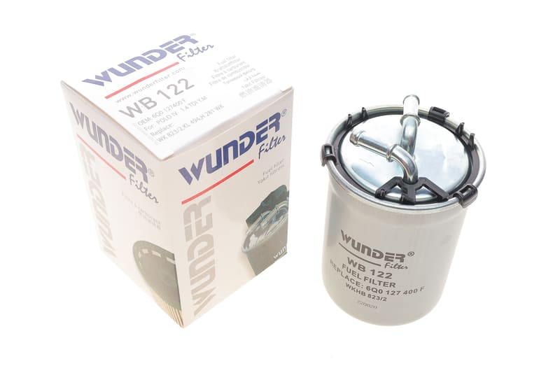 Фільтр паливний Skoda Fabia/Roomster/VW Polo 1.4/1.6TDI 05- WUNDER FILTER