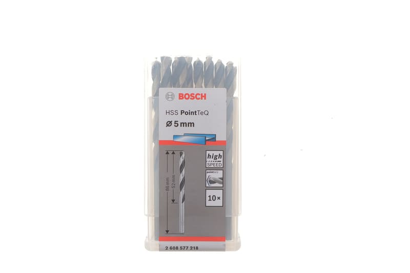 Свердло HSS PointTeQ Ø5 мм (10шт) BOSCH