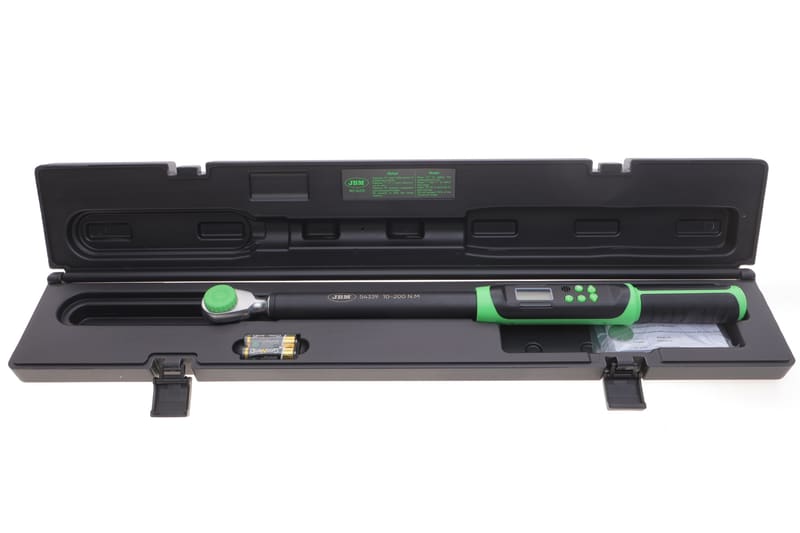 Ключ динамометричний 1/2" 10-200 Нм 530 мм (цифровий) JBM
