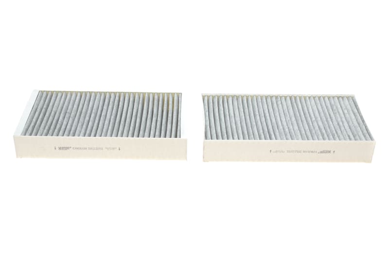 Фільтр салону MB ML-class (W164)/GL-class (X164) 05-12 (вугільний) (к-кт 2шт.) HENGST FILTER