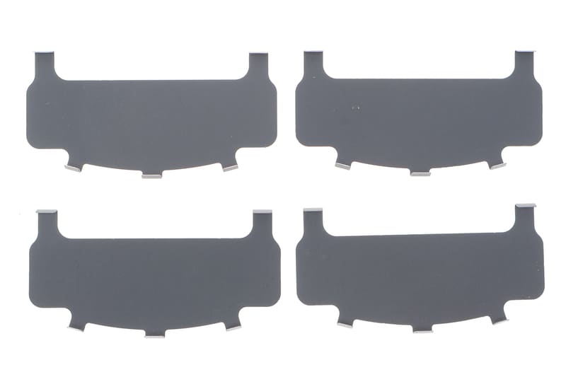 Комплект протискрипних пластин (передніх) Mitsubishi Outlander 03-/Lancer 94-/Galant/Pajero 88-03 (Akebono) FRENKIT