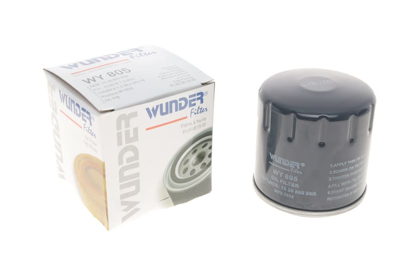 Фильтр масляный Renault Kangoo 1.5dCi 10- WUNDER FILTER