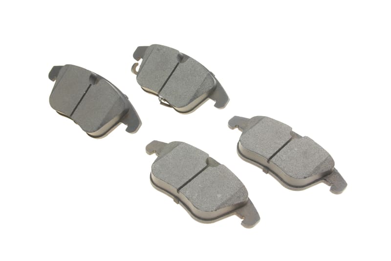 Колодки тормозные (передние) VW Tiguan/Sharan 07- (с датчиком) SOLGY