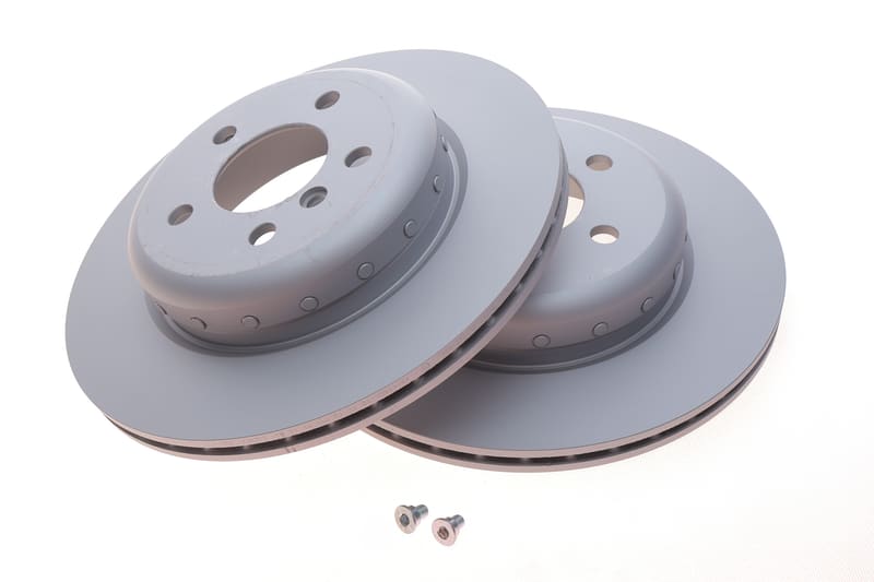 Диск тормозной (задний) BMW 5 (F10/F11) 09-17 (330x20) (с покрытием) (вентилируемый) ATE
