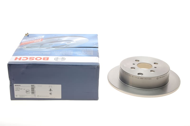 Диск тормозной (задний) Toyota Corolla/Prius/Yaris 99-08 (269x9) BOSCH