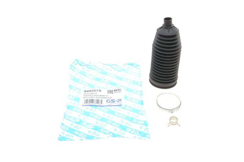 Пыльник рейки рулевой Citroen C8 02-/Peugeot 807 02- (16x63x162) GSP
