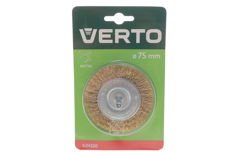 Щітка дискова Ø75 мм (0.103 кг) VERTO