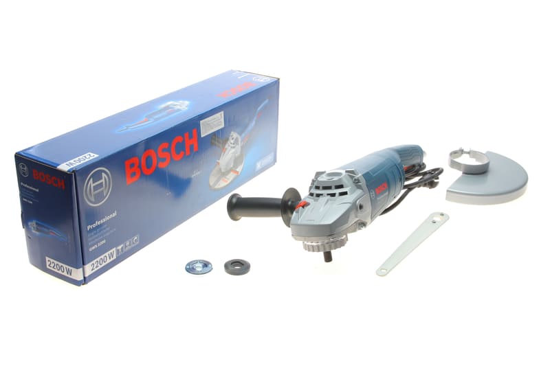 Шліфмашина кутова GWS 2200 (2200 Вт, 0-6500 об/хв, Ø230 мм) 220V BOSCH