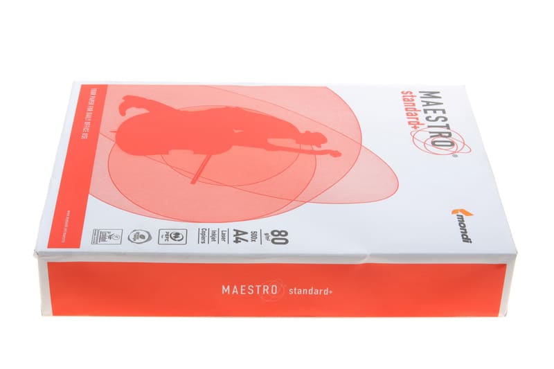 Папір ксероксний А4 Maestro Standard+ 80 г/кв*м клас В MAESTRO
