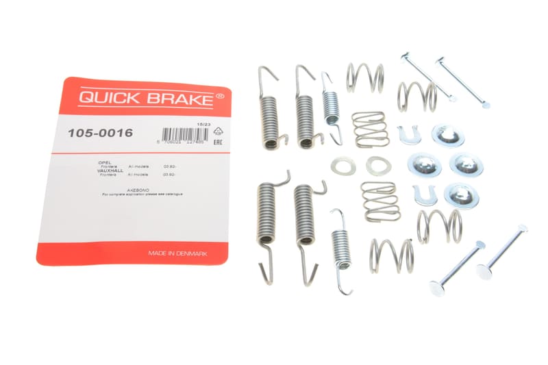 Комплект пружинок колодок ручника Opel Frontera 92-98 QUICK BRAKE