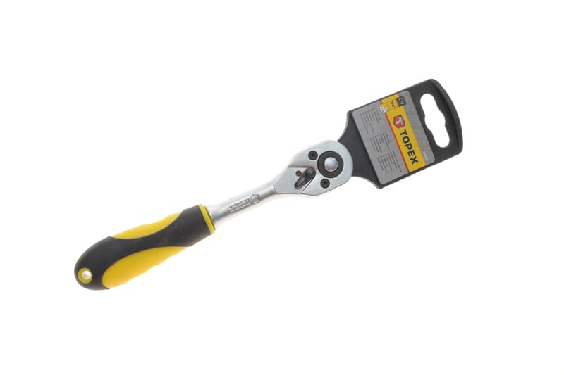 Тріскачка 1/4" 45 зубців 150 мм TOPEX