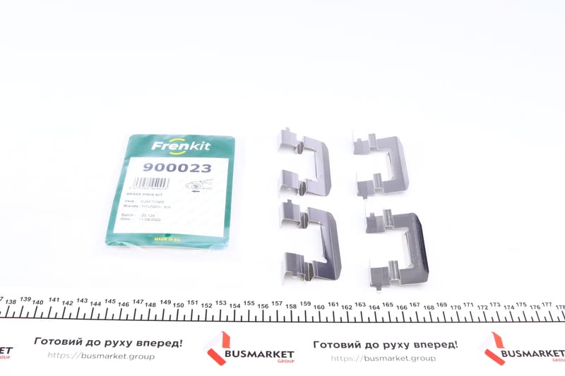 (к-кт) Планка суппорта (переднего) прижимная Hyundai i30/ix20 (Advi) FRENKIT