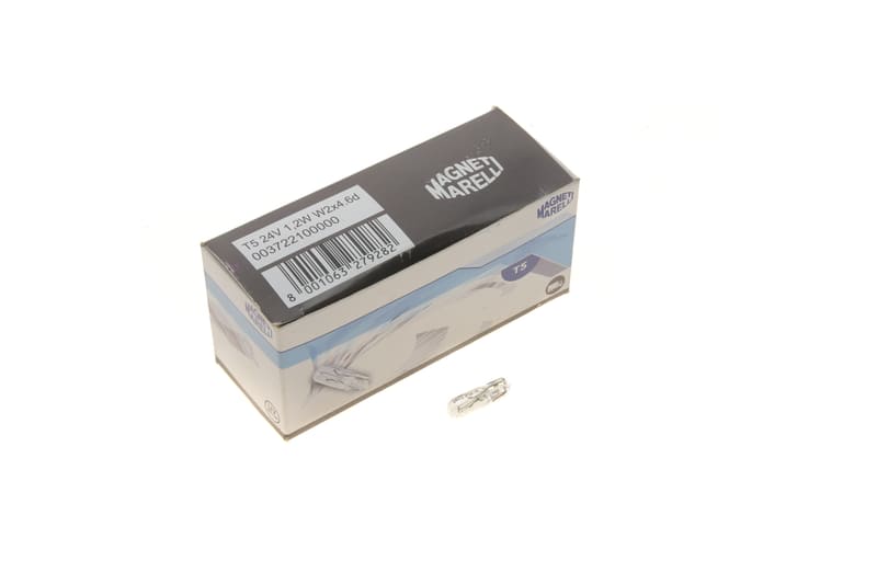 Автолампа T5 24V 1.2W W2x4.6d Standard 24V (без цоколя) (T5 1,2W 24V) MAGNETI MARELLI