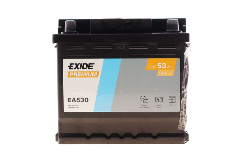 Аккумуляторная батарея 53Ah/540A (207x175x190/+R/B13) Premium EXIDE