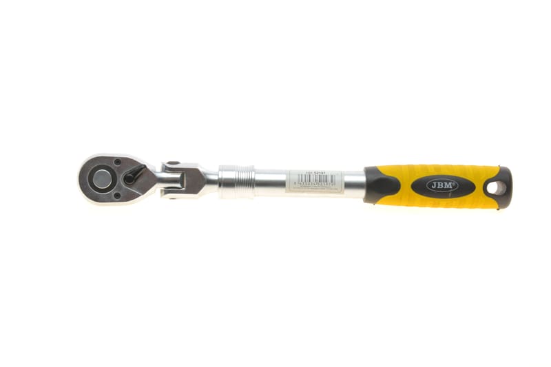 Трещотка 1/2" телескопическая 72 зубца 350-490 мм JBM