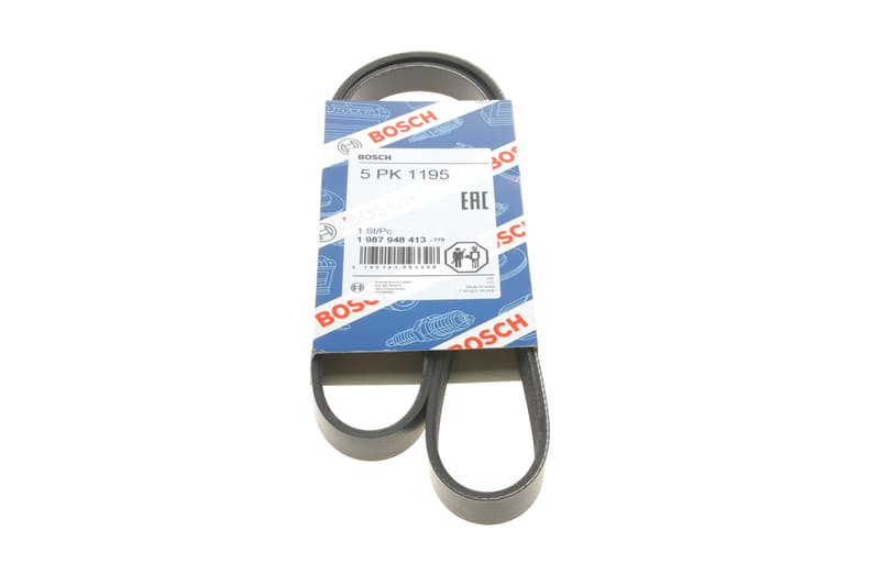 Ремінь генератора Opel Movano/Renault Master 2.5D/2.8DTI 98-01/Megane/Laguna 1.4-1.6 03-08 (5PK1195) BOSCH