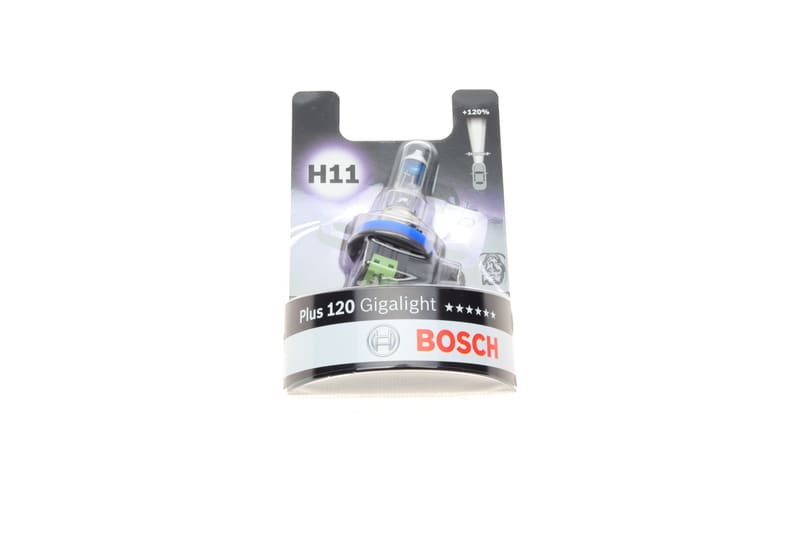 Автолампа H11 12V 55W PGJ19-2 Gigalight +120% BOSCH