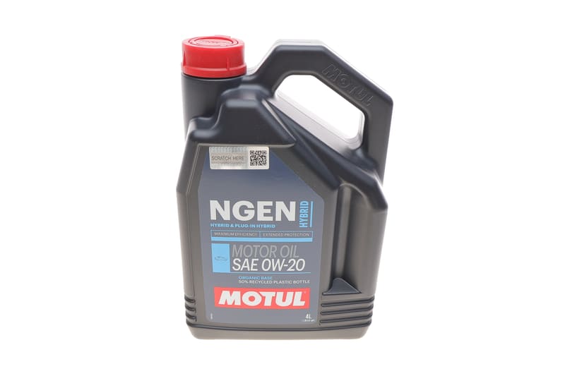 Олива 0W20 NGEN Hybrid (4L) (107142) API SP/ ILSAC GF-6b/ILSAC GF-6a MOTUL