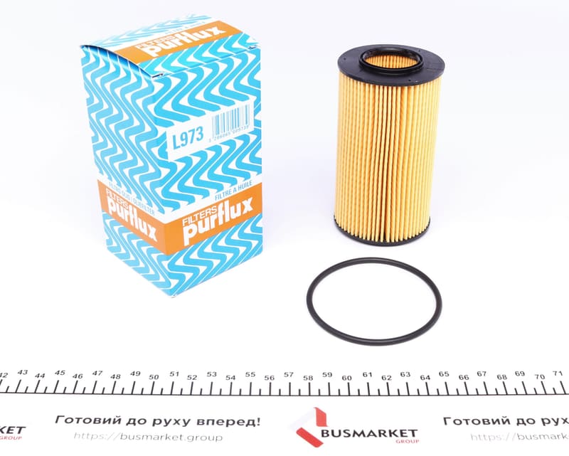 Фильтр масляный Range Rover 4.4TD 12-/Dodge Caliber 2.2CRD 10- PURFLUX