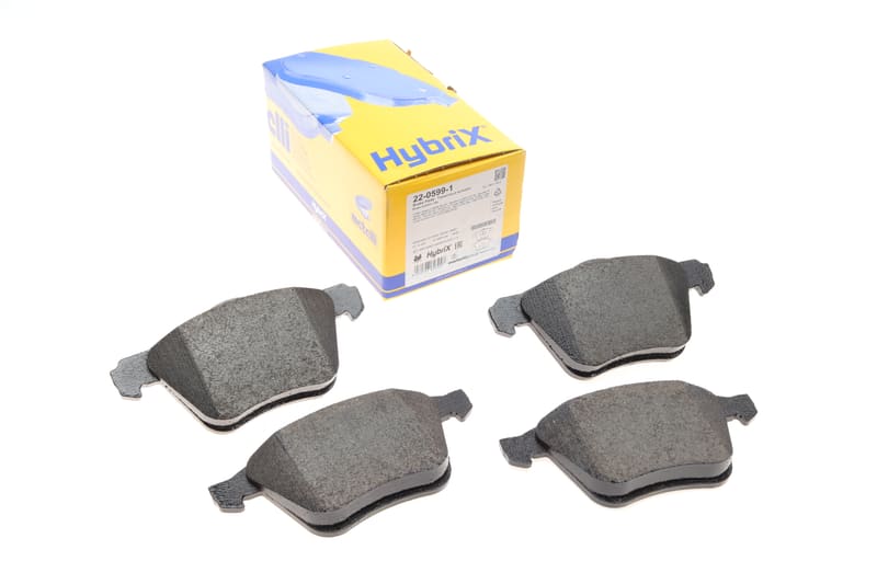 Колодки гальмівні (передні) Ford Galaxy/Mondeo IV/S-Max 07-15/Volvo S60/S80/V60/V70/XC70 06- METELLI