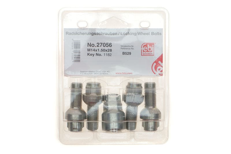 Комплект колісних болтів VW Caddy III/ T4/ T5 (M14x1.5mm) FEBI BILSTEIN