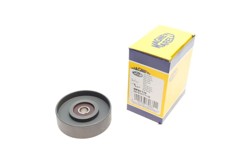 Ролик генератора Nissan Almera/Primera 1.5/1.6/1.8 92-07 (натяжний) (84x25) (MPQ1128) MAGNETI MARELLI