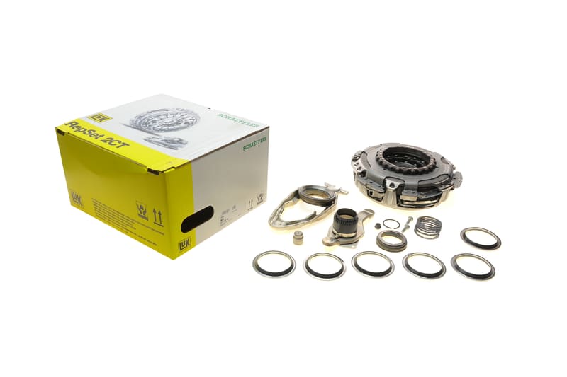 Комплект зчеплення VW Polo V 1.4 TDI 14- CUSA/CYZB/CUTA, DSG7-0AM/0CW (DQ200) LuK